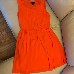 Orange/red dress